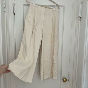 Diane Von Furstenberg Cropped wide legged pants